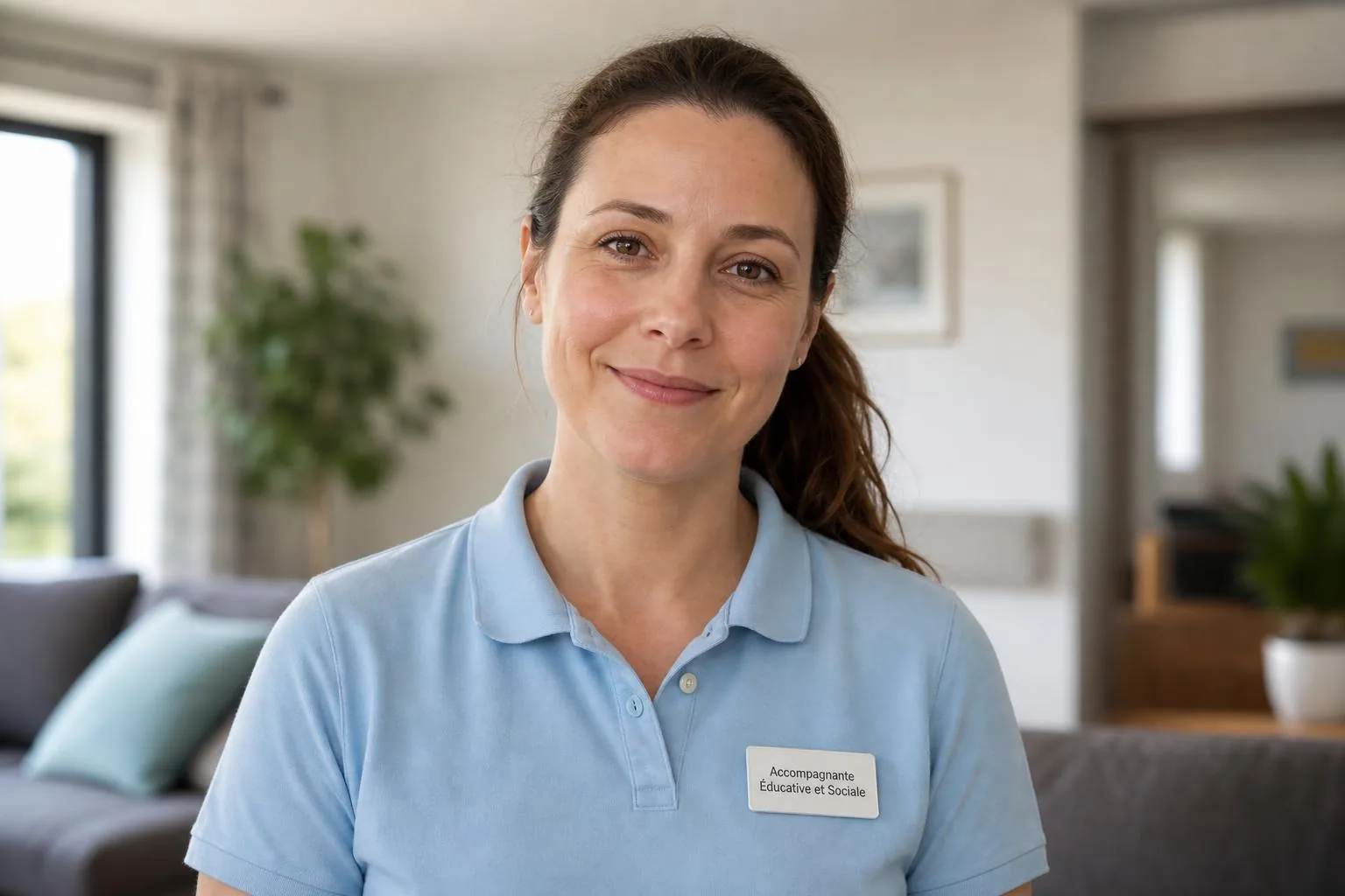 Accompagnante éducative et sociale au domicile d'une personne accompagnée