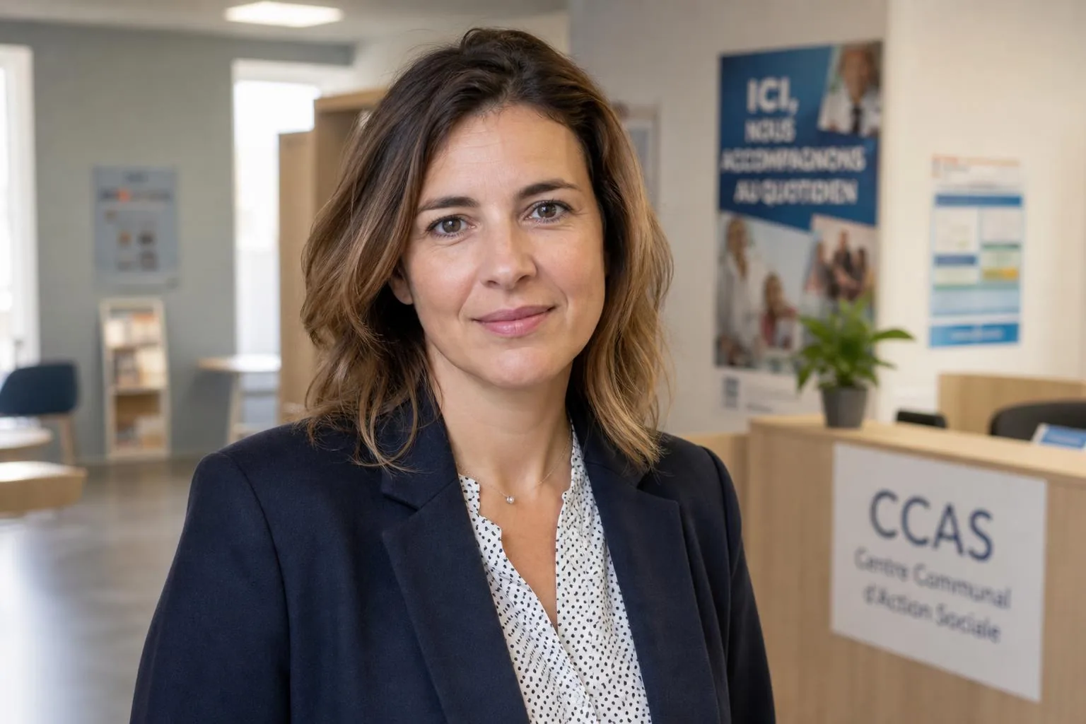 Assistante de service social dans un centre communal d'action sociale