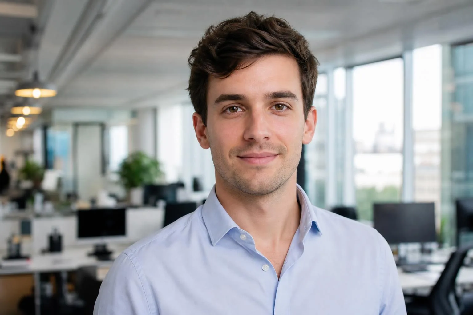 Professionnel BTS SP3S en open-space tertiaire