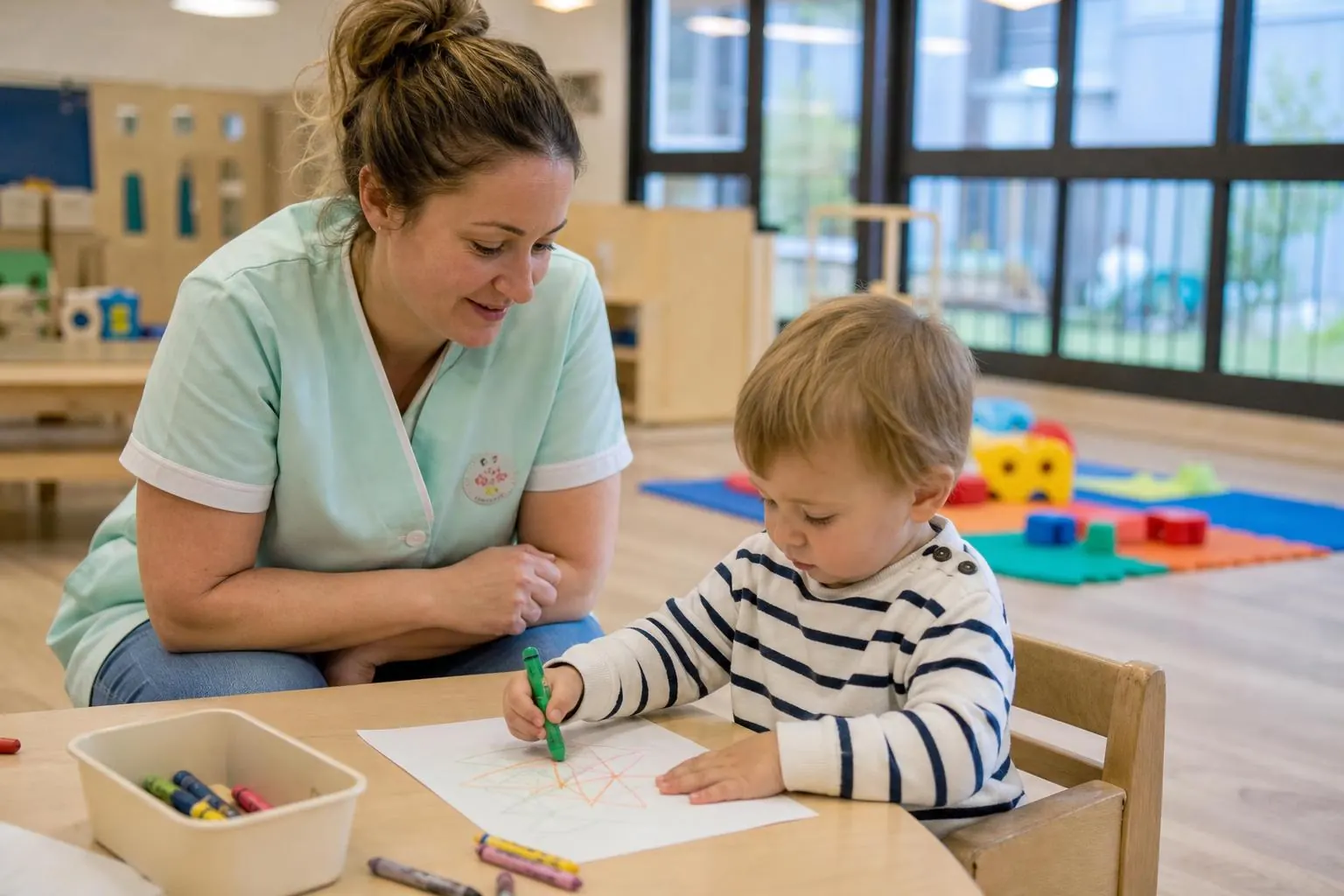 Trois professionnel·les de la petite enfance diplômé·e·s du CAP AEPE par la VAE
